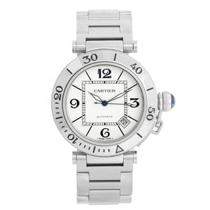 Cartier Pasha Seatimer Stainless Steel  Mens Watch 2790