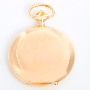 A. Lange & Sonhe  Box Hinged 14K Yellow Gold Pocket Watch