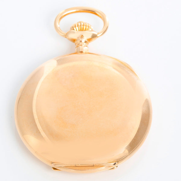 A. Lange & Sonhe  Box Hinged 14K Yellow Gold Pocket Watch