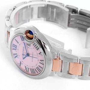 Cartier Ballon Bleu 2-Tone Midsize Automatic Watch W6920033