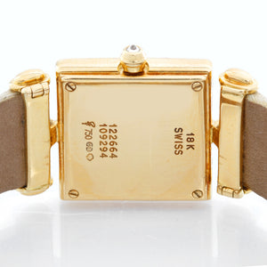 Van Cleef & Arpels Quartz Yellow Gold Watch