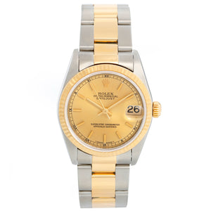 Rolex Datejust Midsize 2-Tone Men's or Ladies Watch 78273