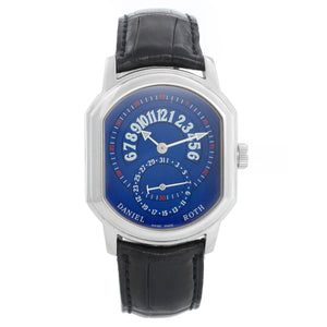 Daniel Roth Premier Retrograde Stainless Steel Men's Watch Ref: 807.L.10