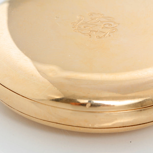 Patek Philippe 18K Yellow Gold Hinge Pocket Watch