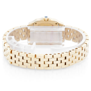 Cartier Ladies 18k Yellow Gold Santos Demoiselle Watch W25063X9