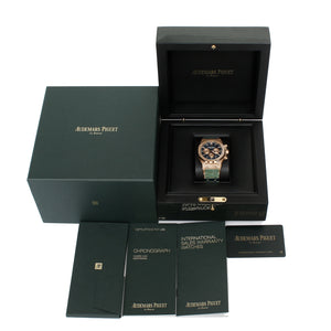 Audemars Piguet Royal Oak 18K Rose Gold Chronograph Watch 26331OR.OO.1220OR.01