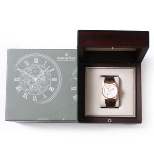 Audemars Piguet Royal Oak Dual Time Rose Gold Watch