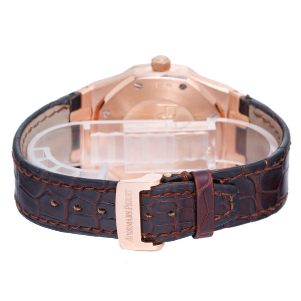 Audemars Piguet Royal Oak Dual Time Rose Gold Watch