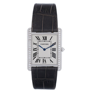Cartier Tank Louis 18k White Gold Oversize Unisex WT2000006