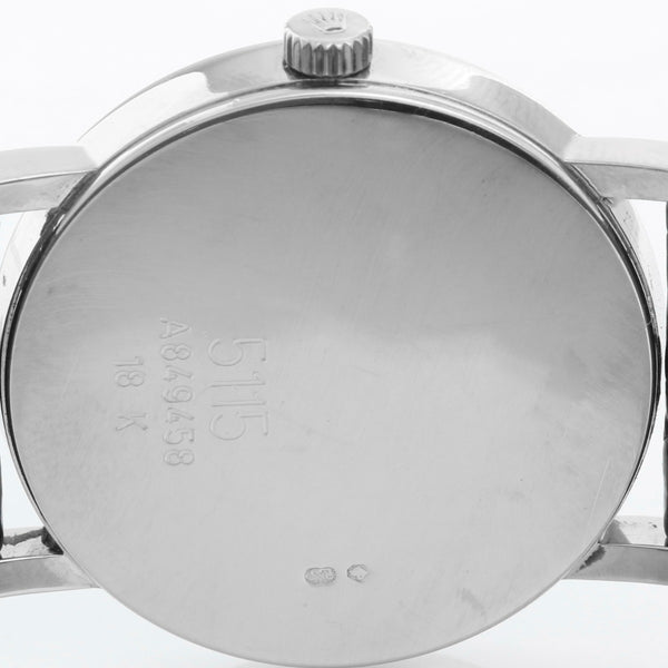 Rolex Cellini Classic 18k White Gold Men's Watch 5115