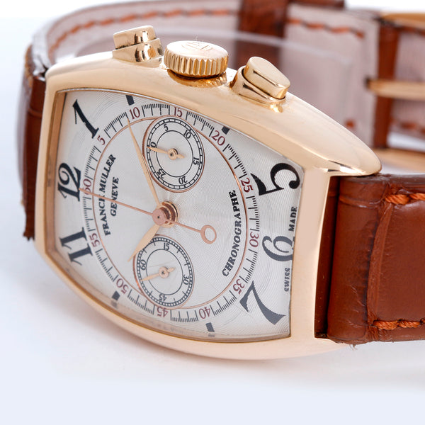 Franck Muller Chronograph 18k Rose Gold Watch 5850 CC