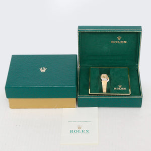 Vintage Rolex Ladies 14K  Yellow Gold Watch Ref 8374