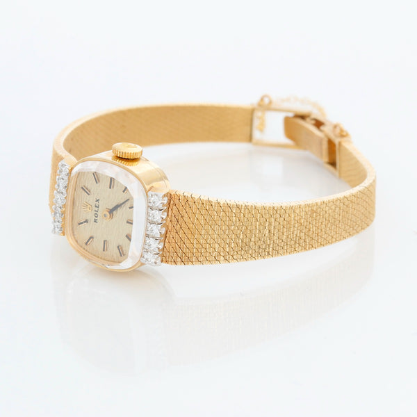 Vintage Rolex Ladies 14K  Yellow Gold Watch Ref 8374