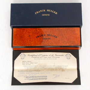 Franck Muller Long Island 18K Yellow  Gold Watch Ref 950 S6