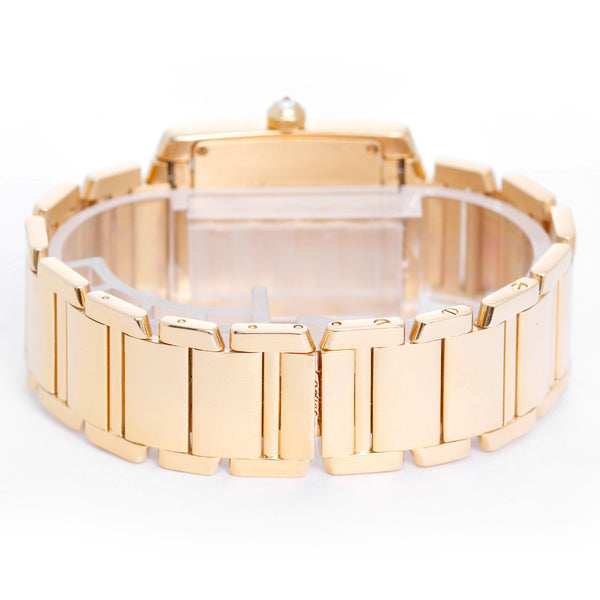 Cartier Tank Francaise Midsize Yellow Gold Watch