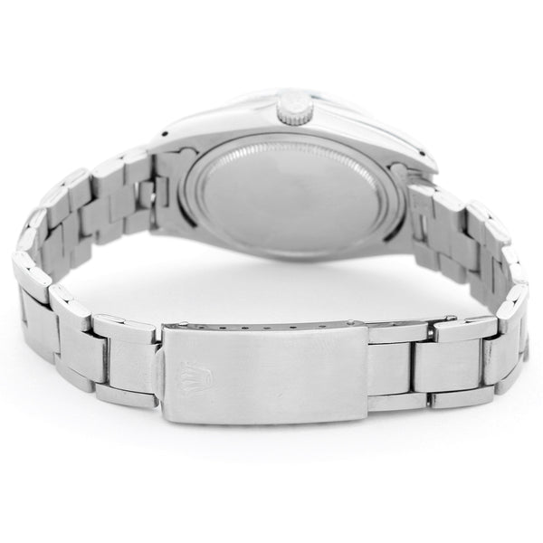 Men's Rolex Oysterdate Silver Dial Watch 6694