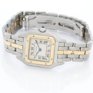 Cartier Panther Ladies 2-Tone Steel & Gold Panthere Watch