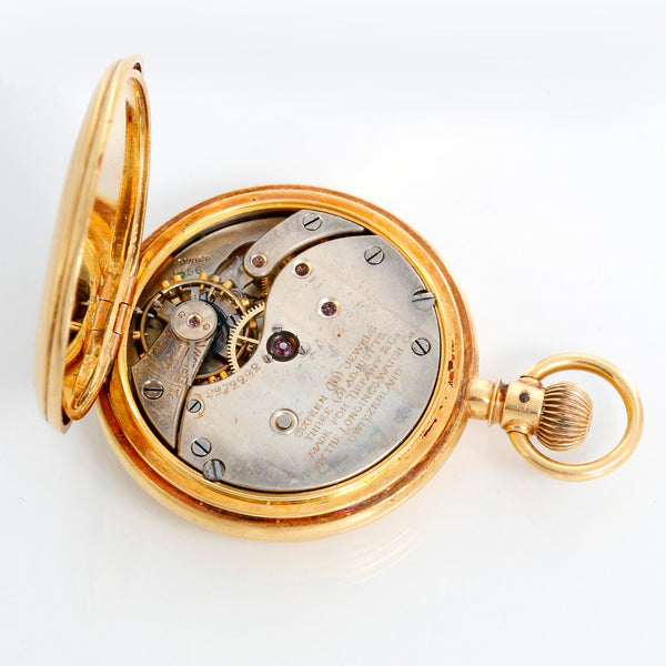 Tiffany & Co. 18K Yellow Gold Pendant Pocket Watch
