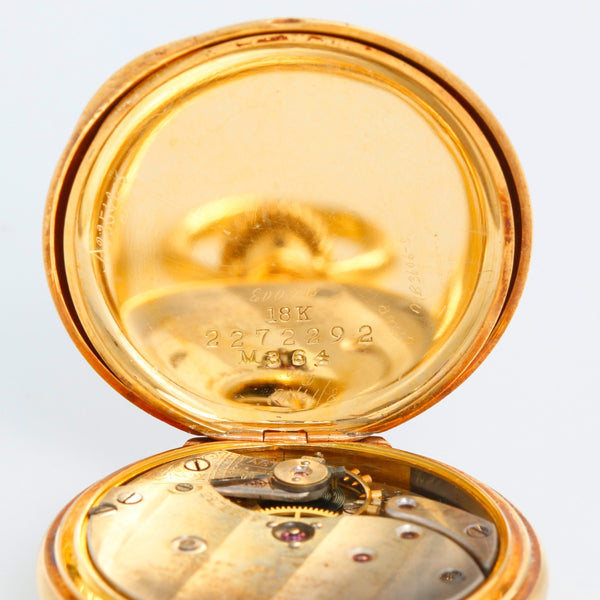 Tiffany & Co. 18K Yellow Gold Pendant Pocket Watch