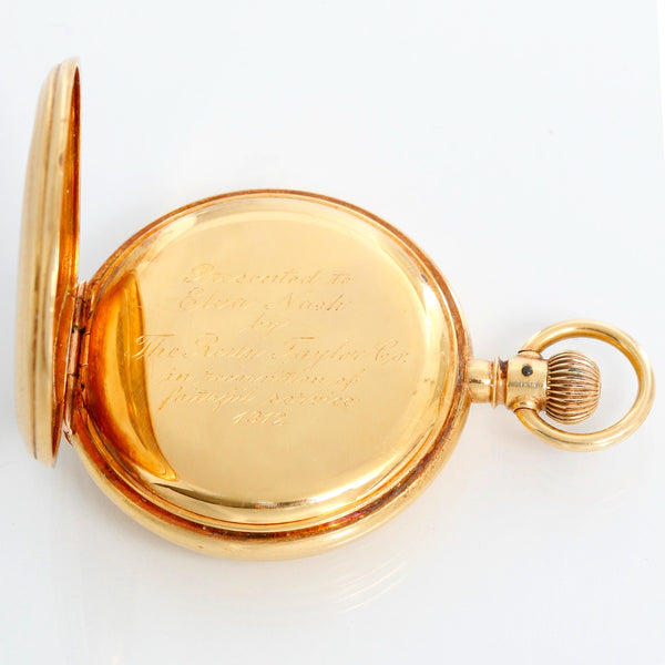 Tiffany & Co. 18K Yellow Gold Pendant Pocket Watch