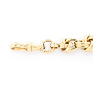 18K Yellow Gold Knot Lapel Pin