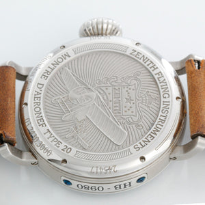 Zenith Pilot Type 20 Extra Special Stainless Steel Mens Watch