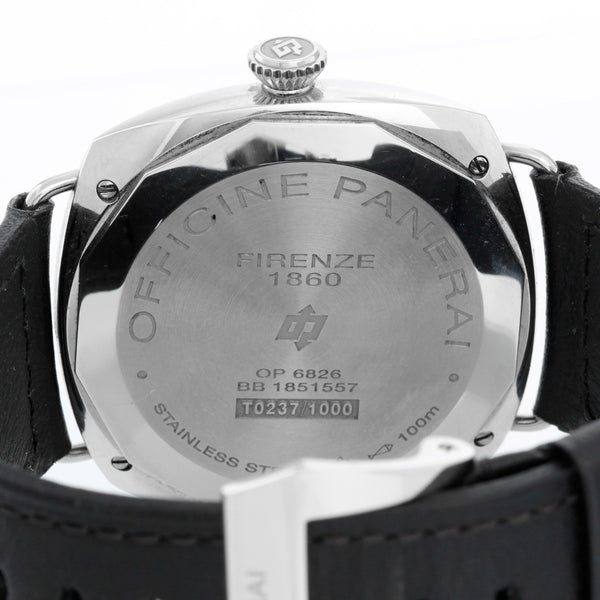 Panerai Radiomir Black Seal Men's Stainless Steel Watch PAM 380