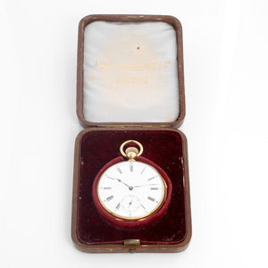 Very Rare Patek Philippe 18K Half Quarter Repeater For A.H Rodanet.