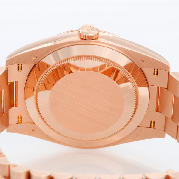 Rolex Day-Date 40 President 18k Rose Gold Men's 40mm Watch 228235