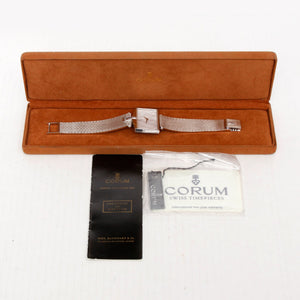 Corum Gold Rolls-Royce 18K White Gold Mens Watch