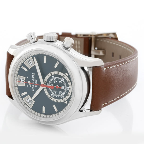 Patek Philippe Flyback Chronograph Men's 18k White Gold Watch  5960 G or 5960-01G or 5960/01G-001