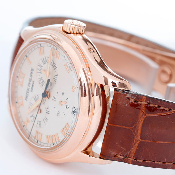 Patek Philippe Annular Calendar 18k Rose Gold Watch 5035R