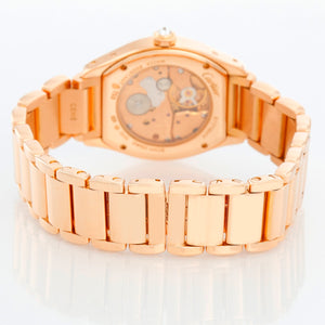 Cartier Tortue Ladies Rose Gold Diamond Watch Ref 2645 CRWA50703I