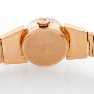 Very Rare & Unusual Vintage Rose Gold Ladies Lanco