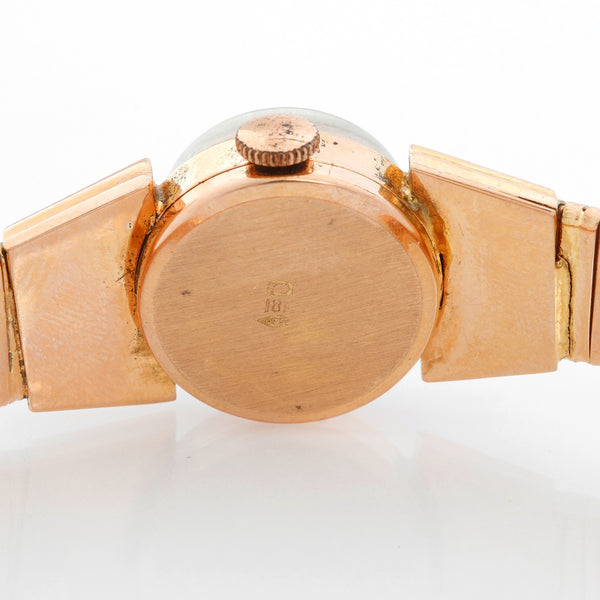 Very Rare & Unusual Vintage Rose Gold Ladies Lanco