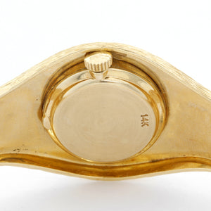 Vintage Jaeger - LeCoultre 14k Yellow Gold Retro Style Watch