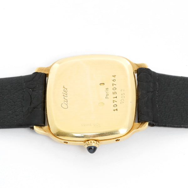 Vintage Cartier 18K Yellow Gold Unisex Watch