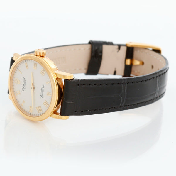 Rolex Cellini 18k Yellow Gold Ladies Watch 6110