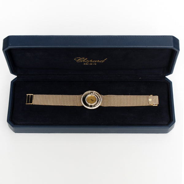Chopard Happy Diamonds 18K Gold Ladies Watch