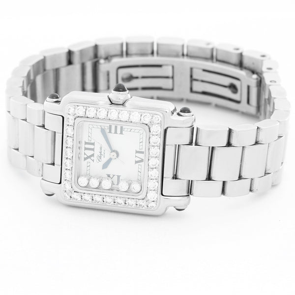 Chopard Happy Sport Ladies 5 Floating Diamonds Watch 27/8894-23/11