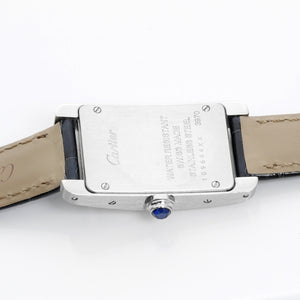 Cartier Stainless Steel  Tank Americaine Watch