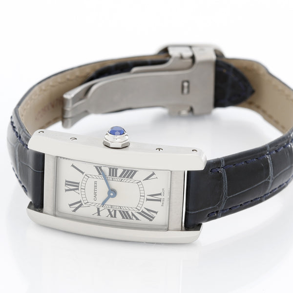 Cartier Stainless Steel  Tank Americaine Watch