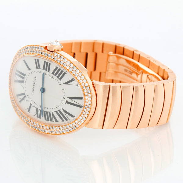 Cartier Baignoire 18K Rose Gold Watch WB520003