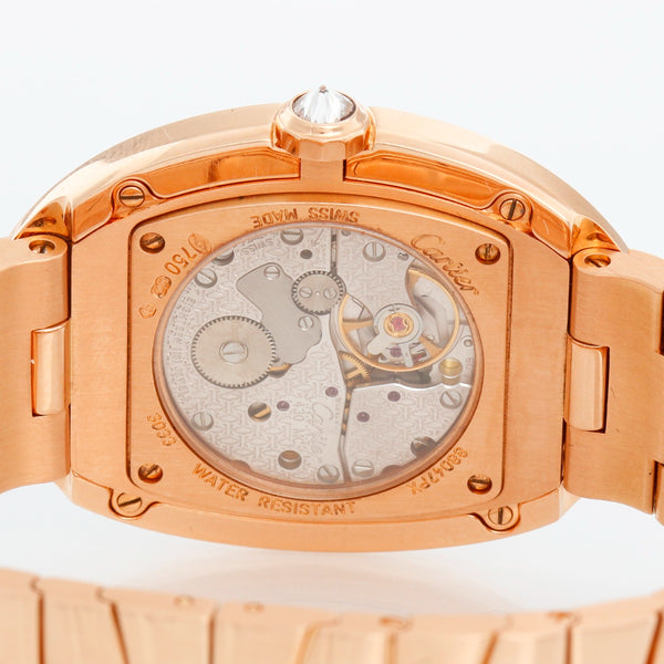 Cartier Baignoire 18K Rose Gold Watch WB520003