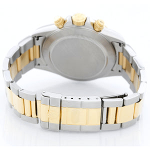 Men's Rolex Zenith Cosmograph Daytona Watch 16523 Black Dial