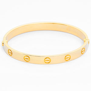 Cartier Love Bracelet 18k Yellow Gold Size 16  with Screwdriver