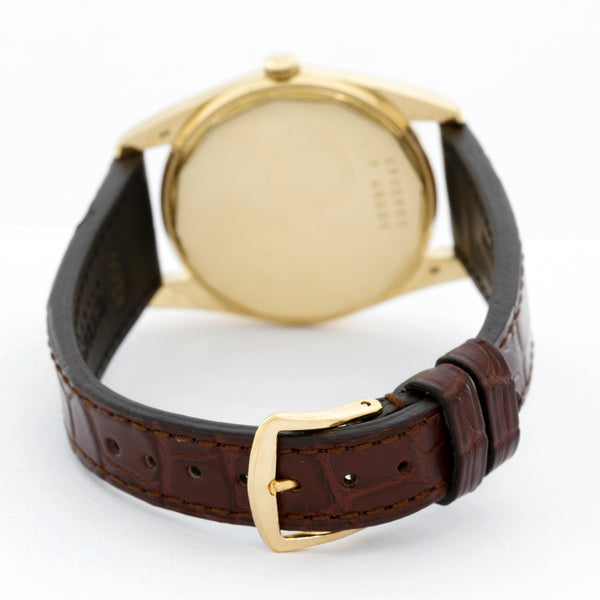 Vintage Universal Geneve Polerouter 18K Yellow Gold Men's Watch