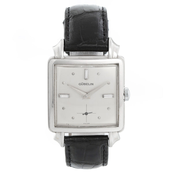 Vintage Gubelin Platinum Men's Watch