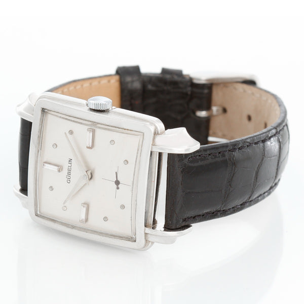 Vintage Gubelin Platinum Men's Watch