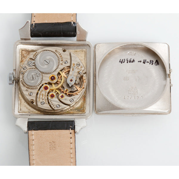 Vintage Gubelin Platinum Men's Watch